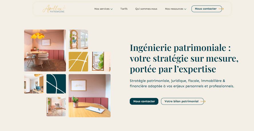 Apollux Patrimoine : Ingénierie patrimoniale, votre stratégie sur mesure.