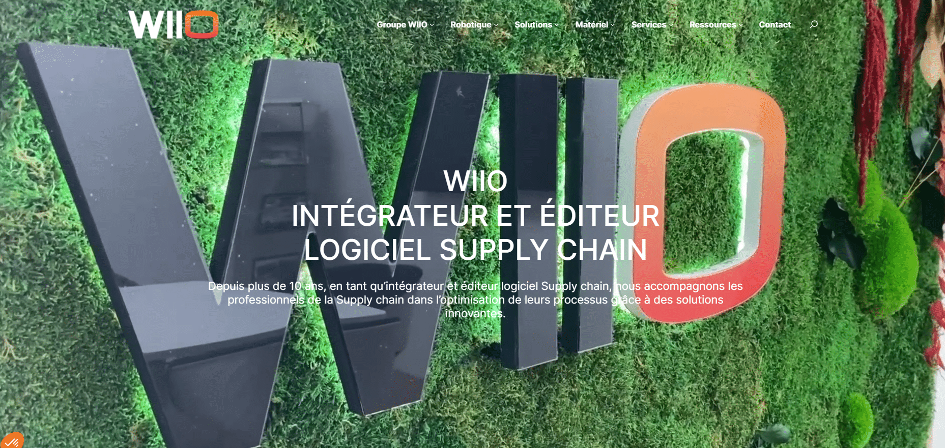 Logo WIIO : intégrateur et éditeur logiciel Supply Chain