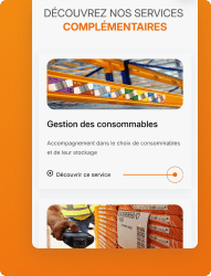 Gestion des consommables : accompagnement choix et stockage